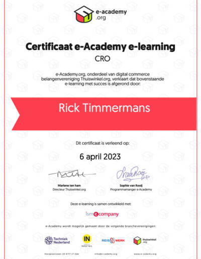 Certificaat-e-Academy-e-learning-CRO